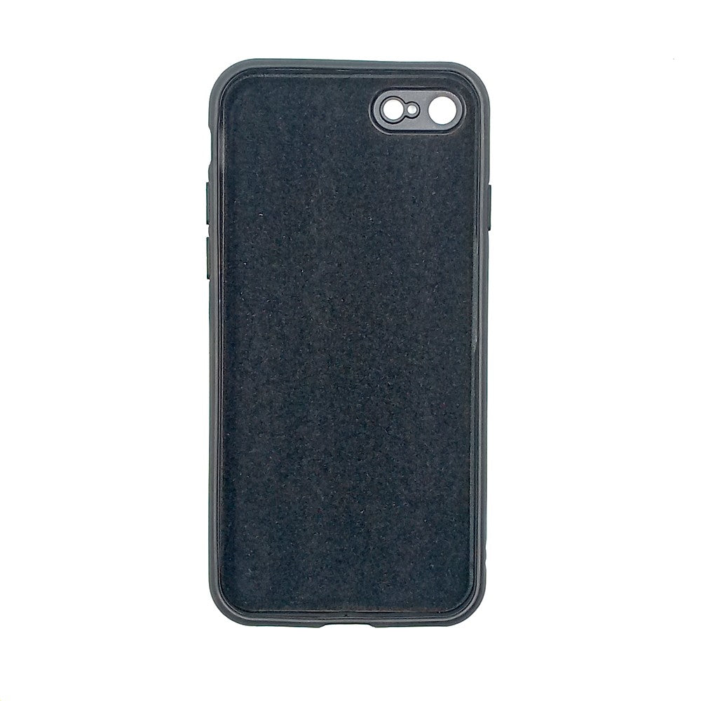 iPhone 7 / iPhone 8 Logo Silicone back cover with velvet inside protection layer