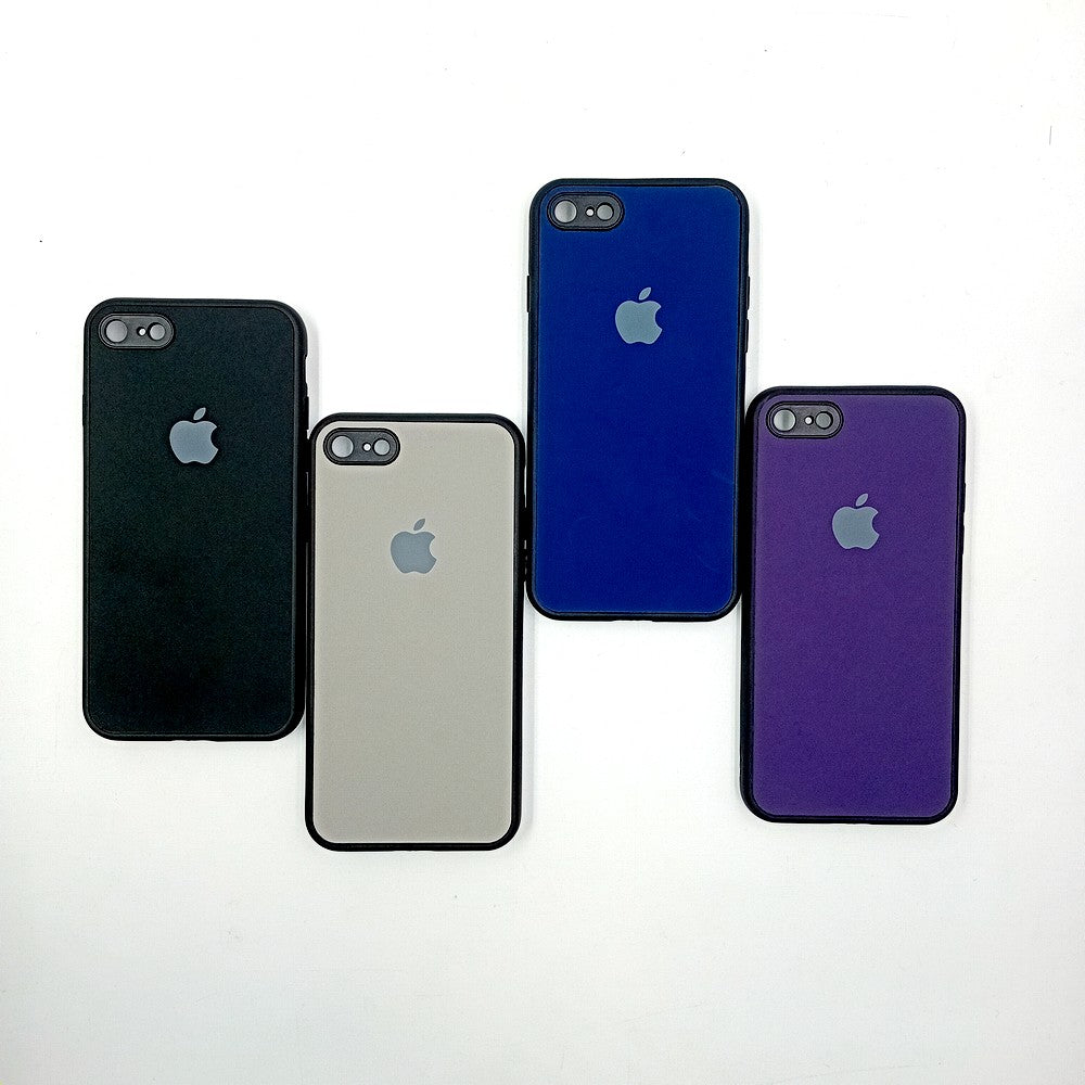 iPhone 7 / iPhone 8 Logo Silicone back cover with velvet inside protection layer
