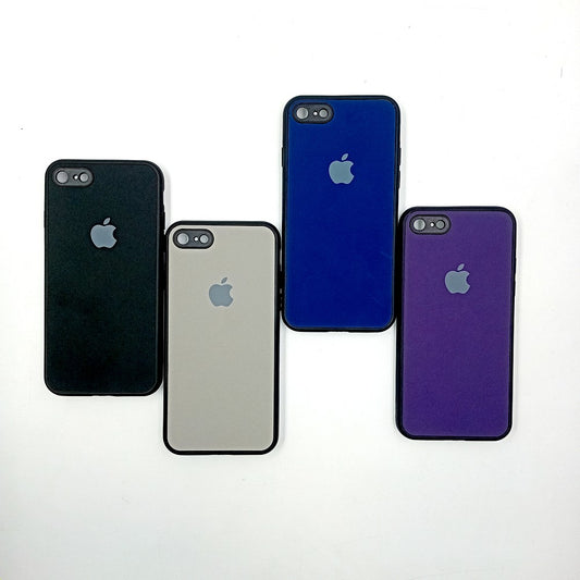 iPhone 7 / iPhone 8 Logo Silicone back cover with velvet inside protection layer