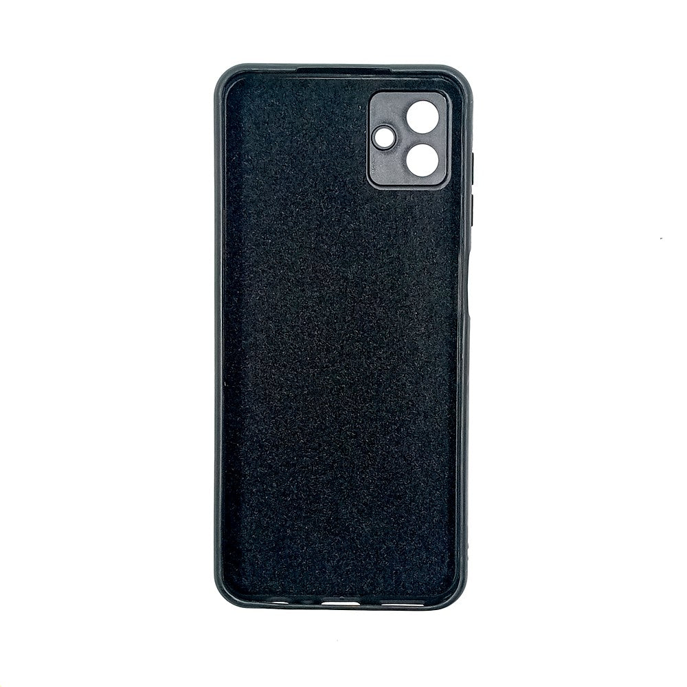 Samsung A04 Logo Silicone back cover with velvet inside protection layer