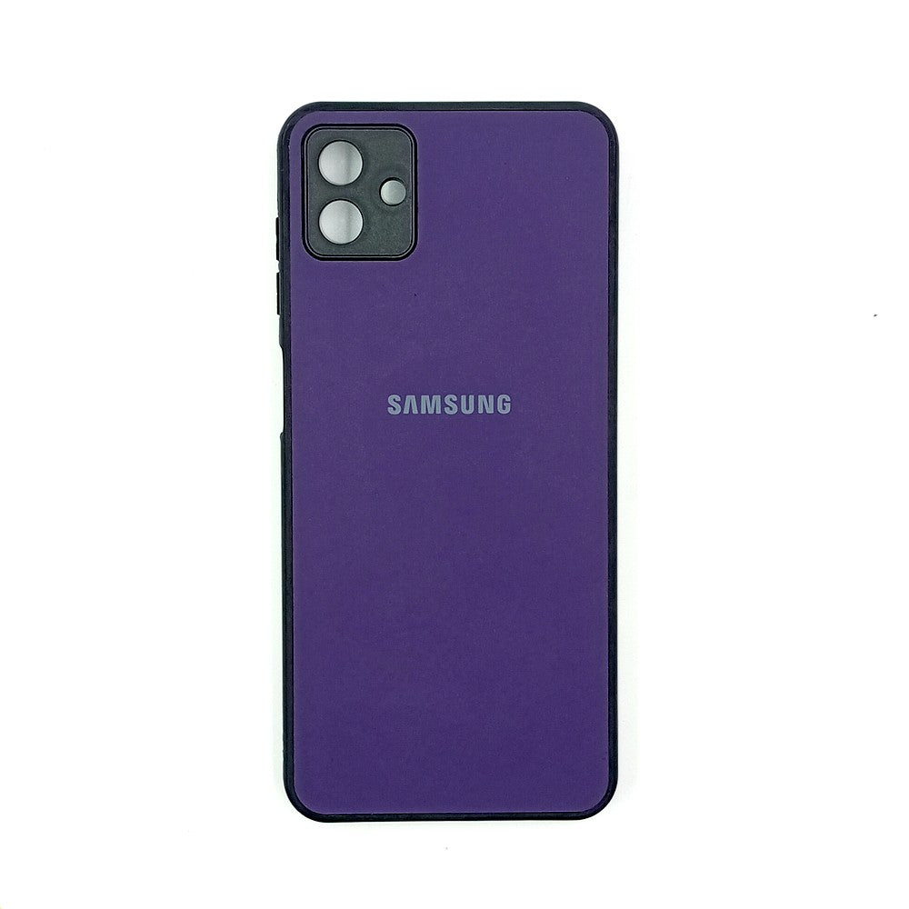 Samsung A04 Logo Silicone back cover with velvet inside protection layer