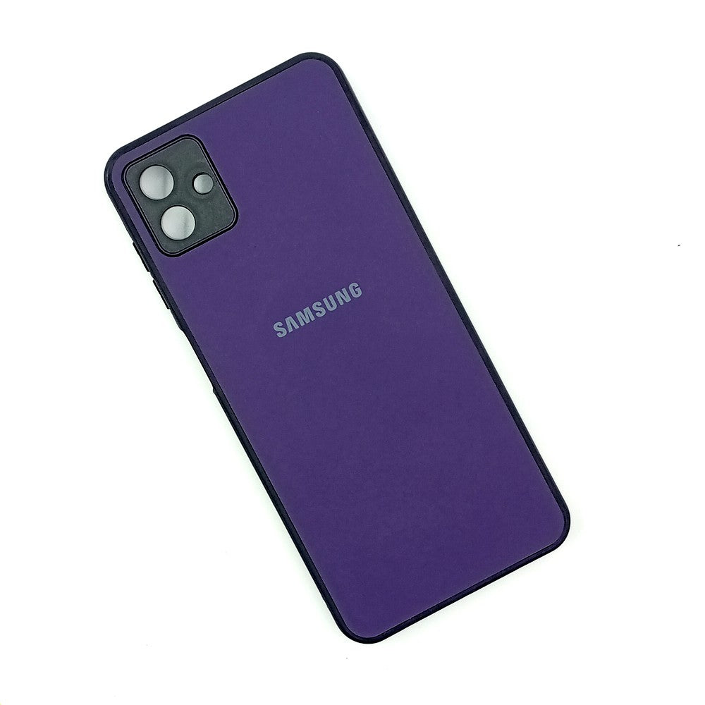 Samsung A04 Logo Silicone back cover with velvet inside protection layer