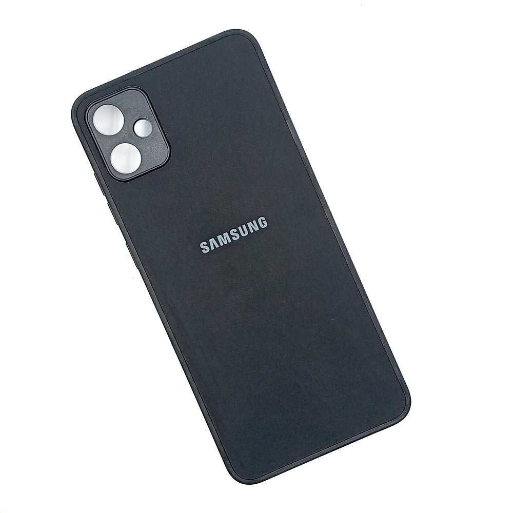 Samsung A05 Logo Silicone back cover with velvet inside protection layer