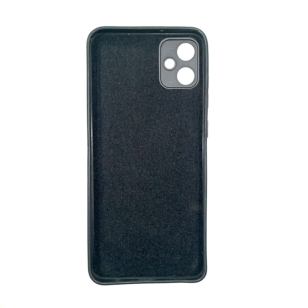 Samsung A05 Logo Silicone back cover with velvet inside protection layer