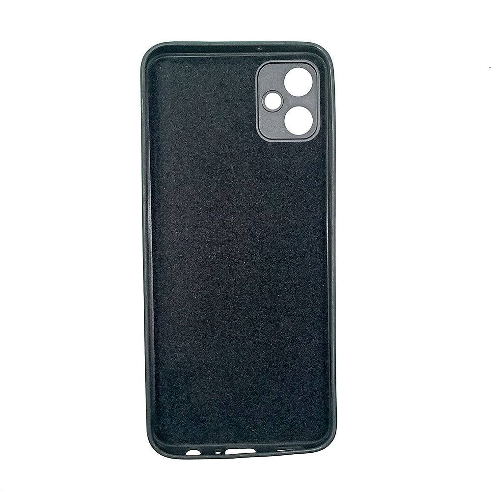 Samsung A05 Logo Silicone back cover with velvet inside protection layer
