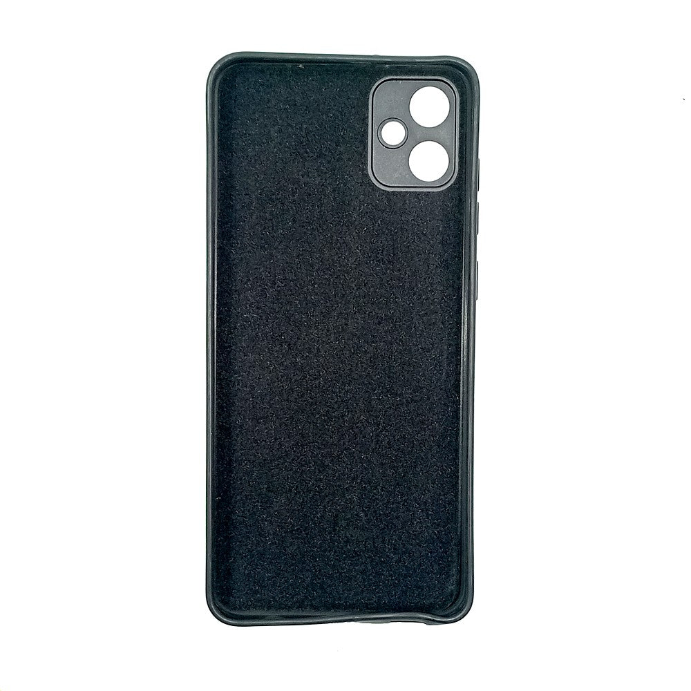 Samsung A05 Logo Silicone back cover with velvet inside protection layer
