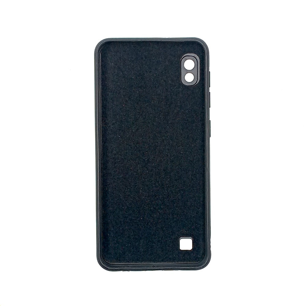 Samsung A10 / M10 Logo Silicone back cover with velvet inside protection layer