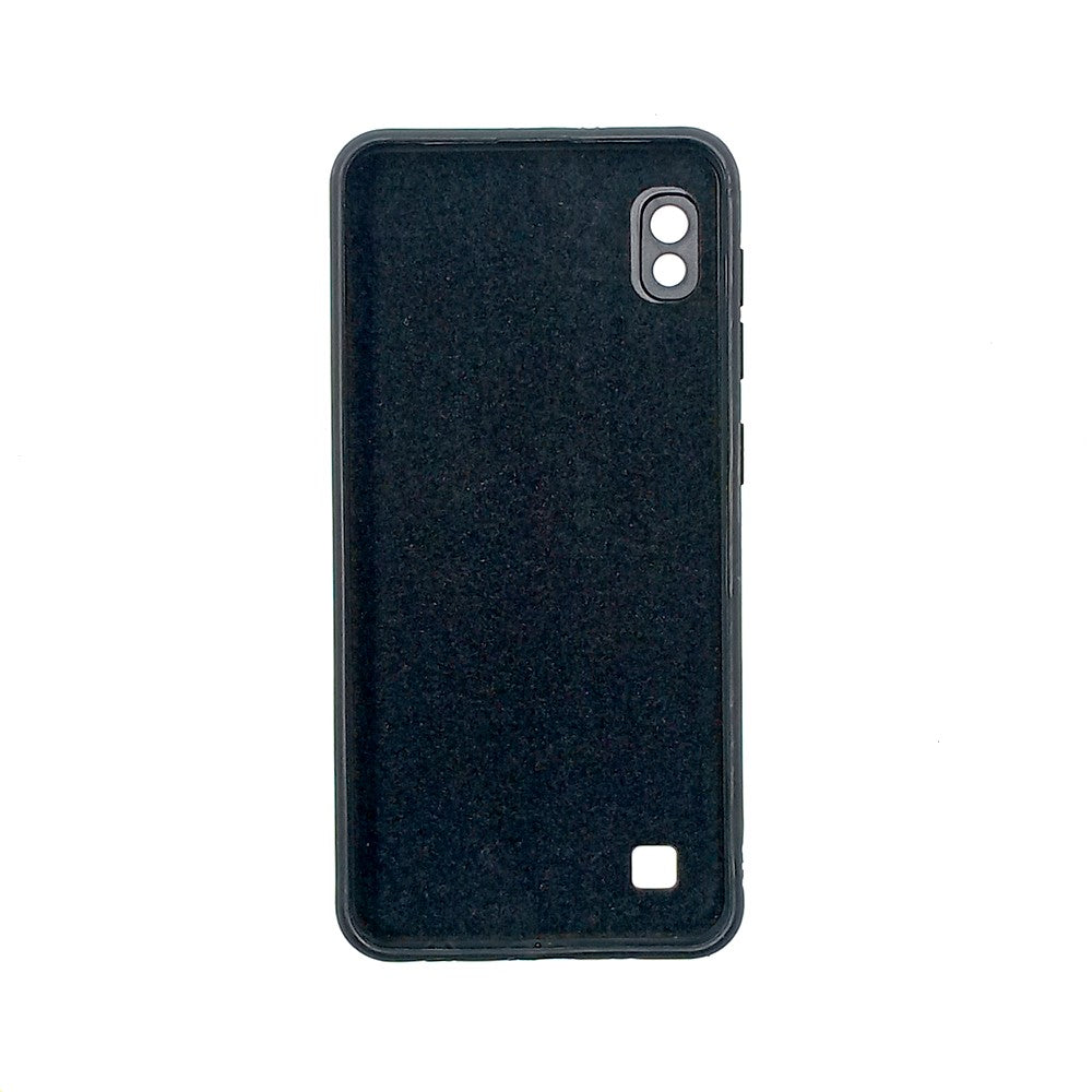Samsung A10 / M10 Logo Silicone back cover with velvet inside protection layer