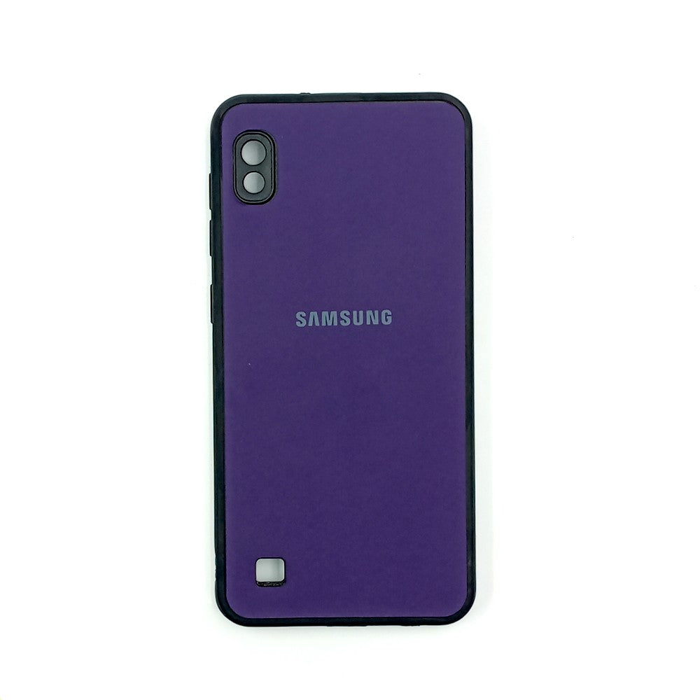Samsung A10 / M10 Logo Silicone back cover with velvet inside protection layer