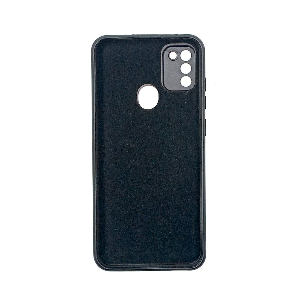 Samsung A11 / M11 Logo Silicone back cover with velvet inside protection layer