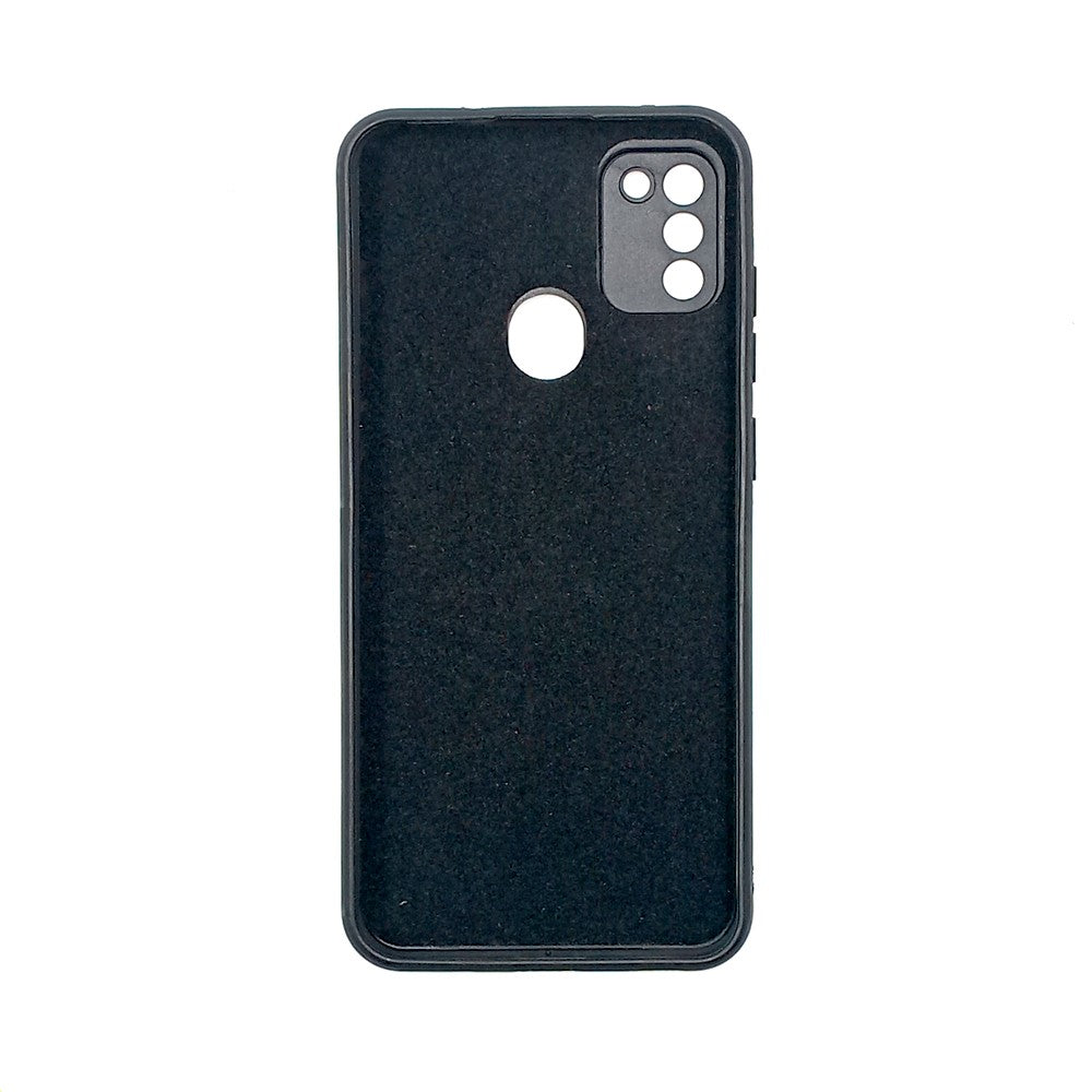 Samsung A11 / M11 Logo Silicone back cover with velvet inside protection layer