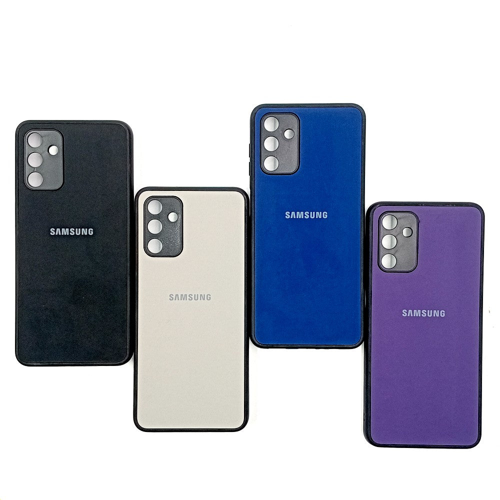 Samsung A13 5G Logo Silicone back cover with velvet inside protection layer