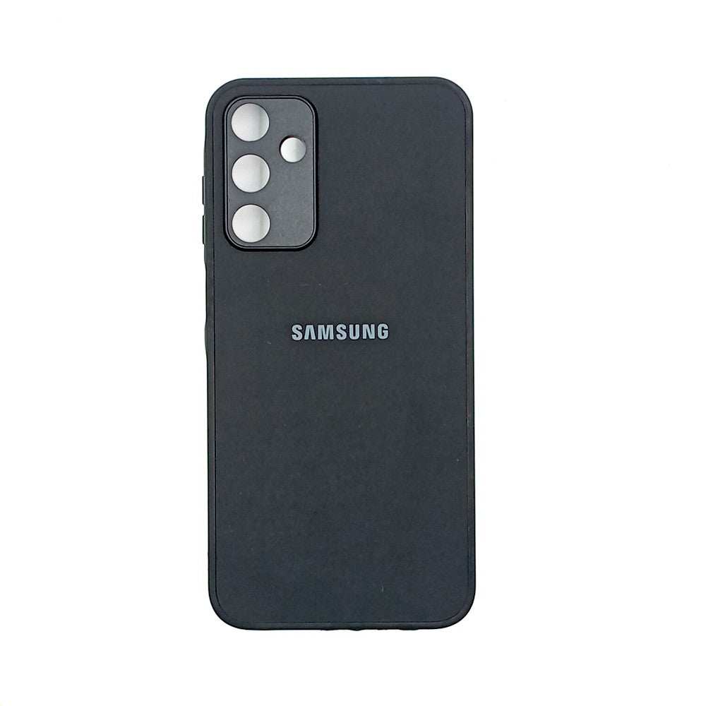 Samsung A15 Logo Silicone back cover with velvet inside protection layer