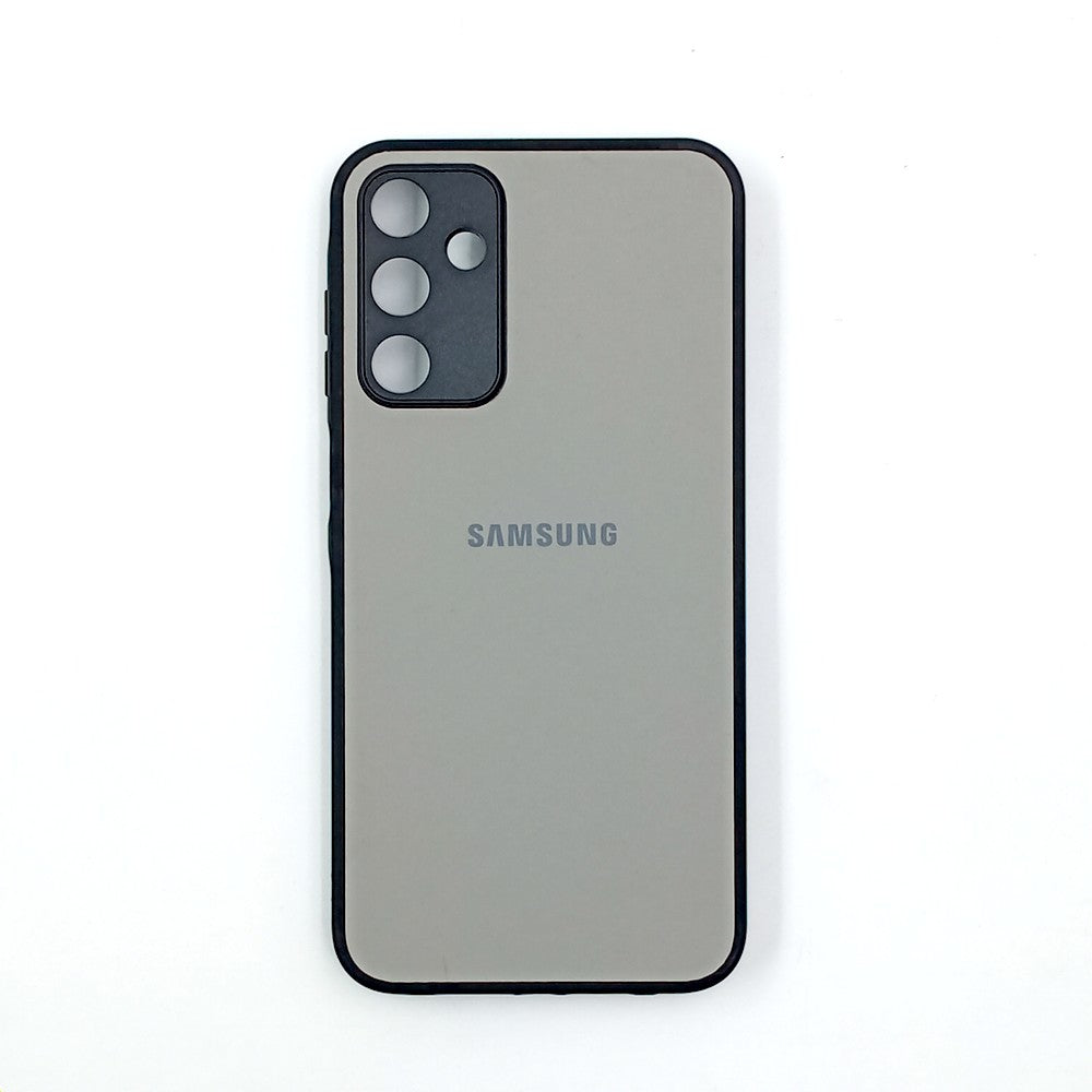Samsung A15 Logo Silicone back cover with velvet inside protection layer