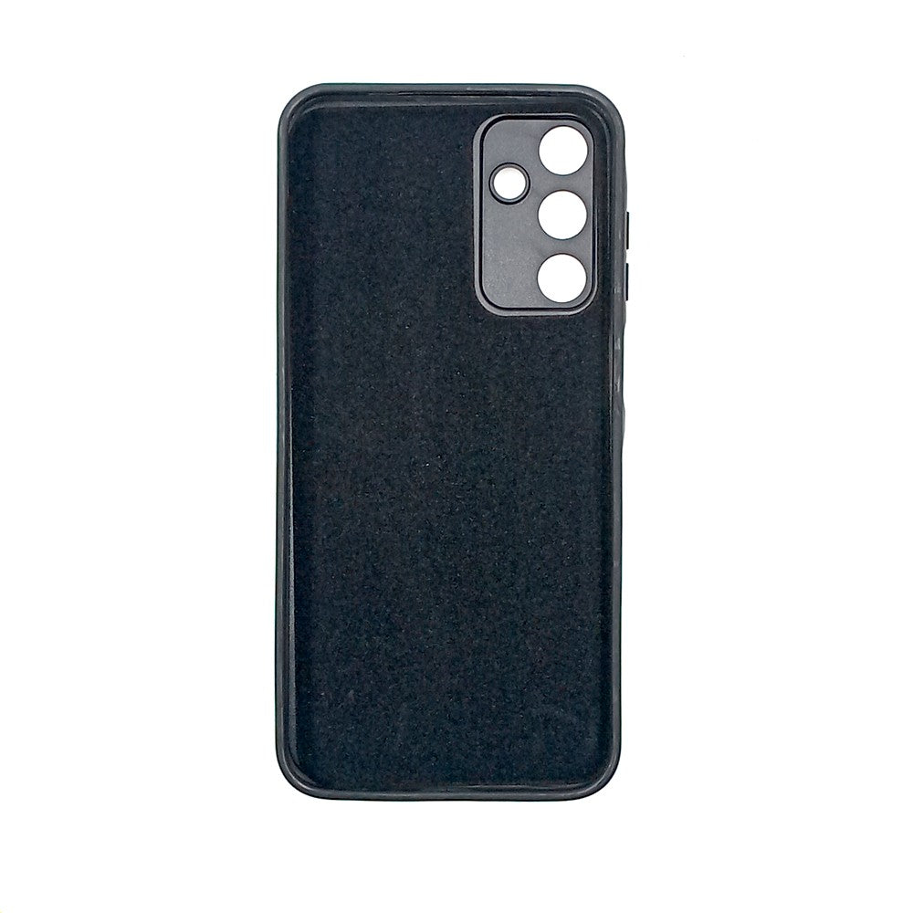 Samsung A15 Logo Silicone back cover with velvet inside protection layer