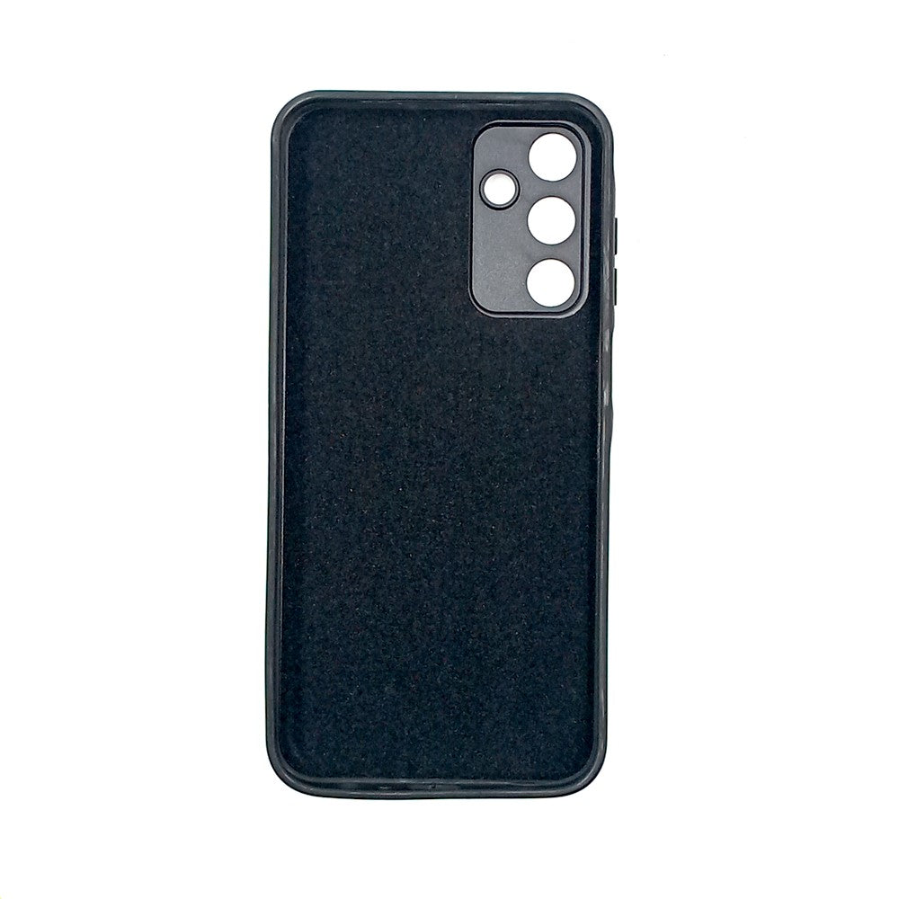 Samsung A15 Logo Silicone back cover with velvet inside protection layer