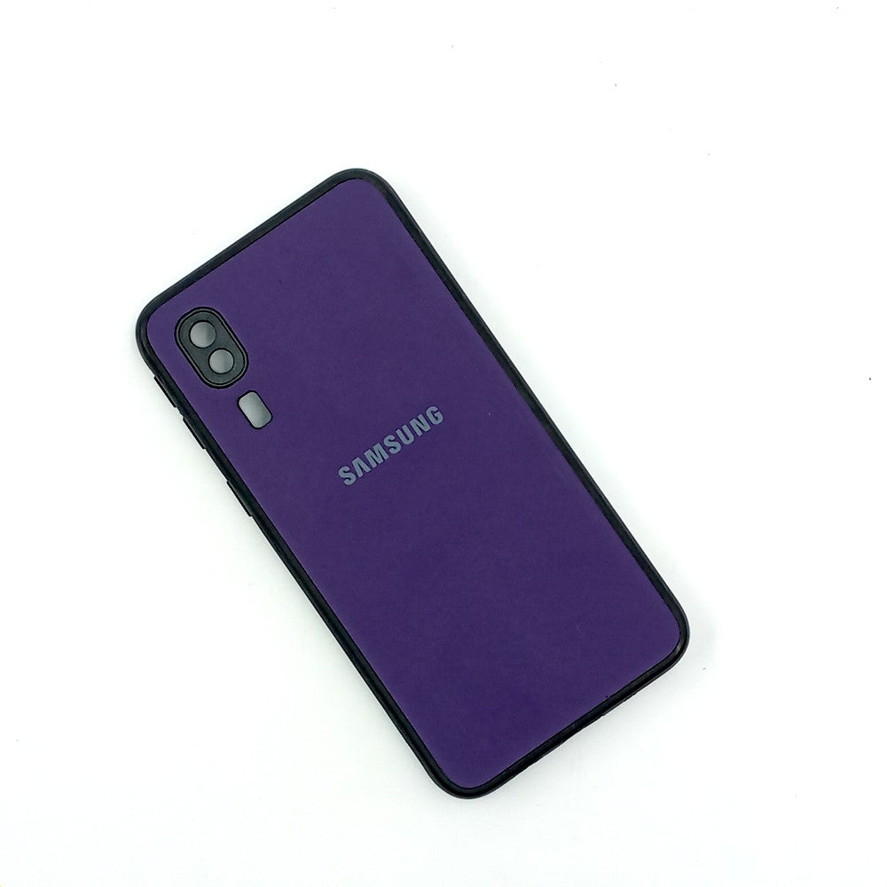 Samsung A2 Core Logo Silicone back cover with velvet inside protection layer