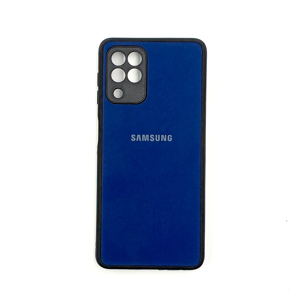 Samsung A22 4G Logo Silicone back cover with velvet inside protection layer