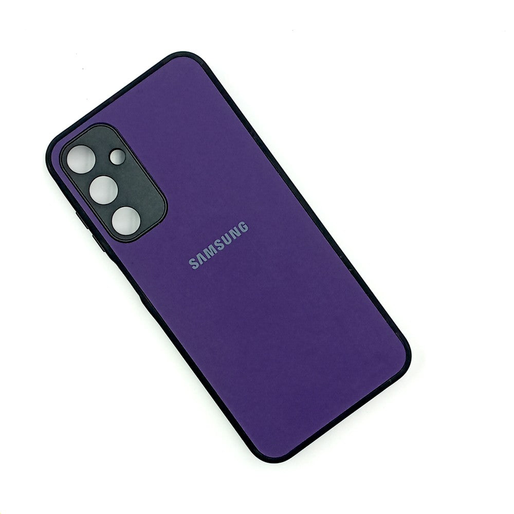 Samsung A25 5G Logo Silicone back cover with velvet inside protection layer