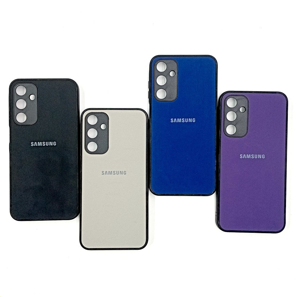 Samsung A25 5G Logo Silicone back cover with velvet inside protection layer