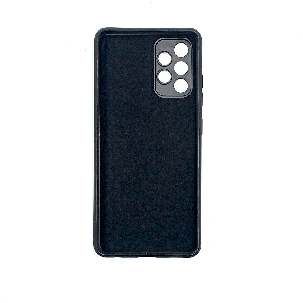 Samsung A32 4G Logo Silicone back cover with velvet inside protection layer