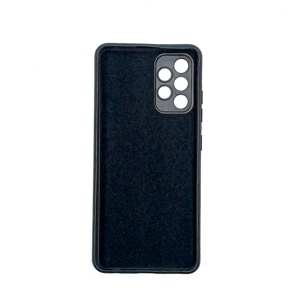 Samsung A32 4G Logo Silicone back cover with velvet inside protection layer