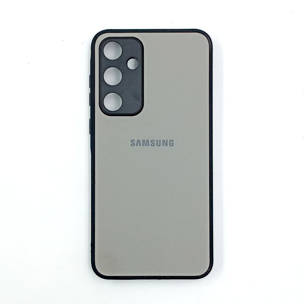Samsung A35 5G Logo Silicone back cover with velvet inside protection layer