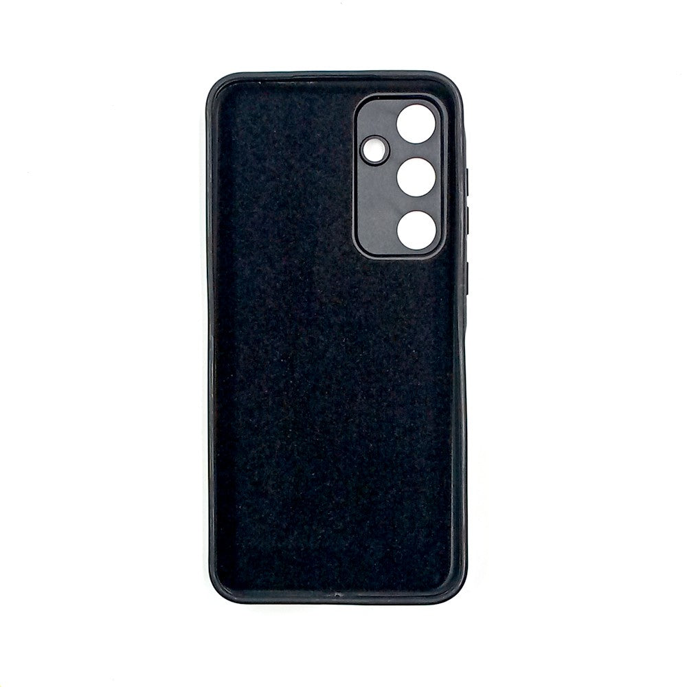 Samsung A35 5G Logo Silicone back cover with velvet inside protection layer