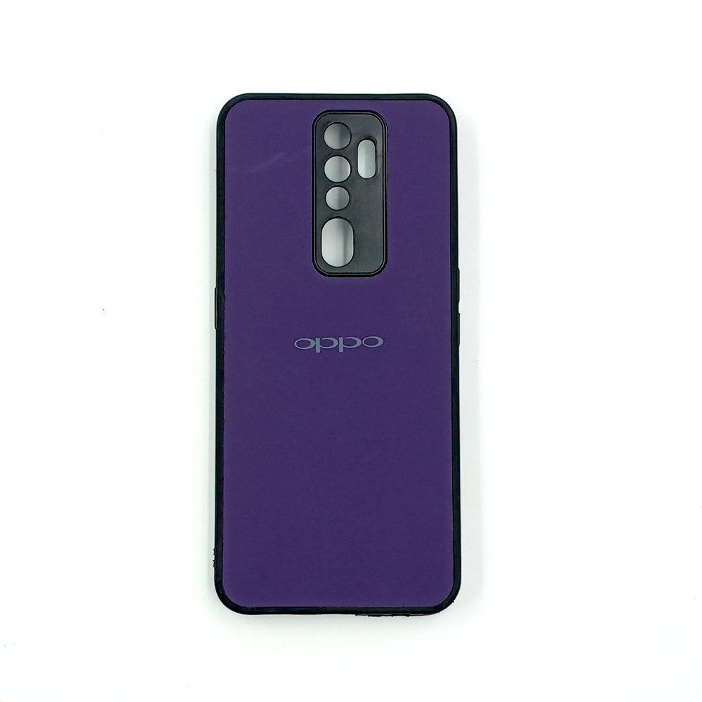 OPPO A5 2020 / A9 2020 Logo Silicone back cover with velvet inside protection layer
