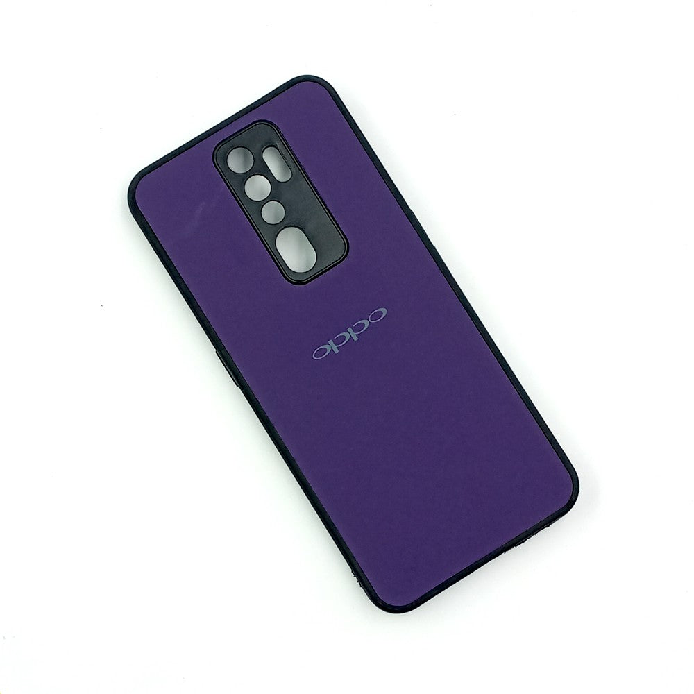OPPO A5 2020 / A9 2020 Logo Silicone back cover with velvet inside protection layer