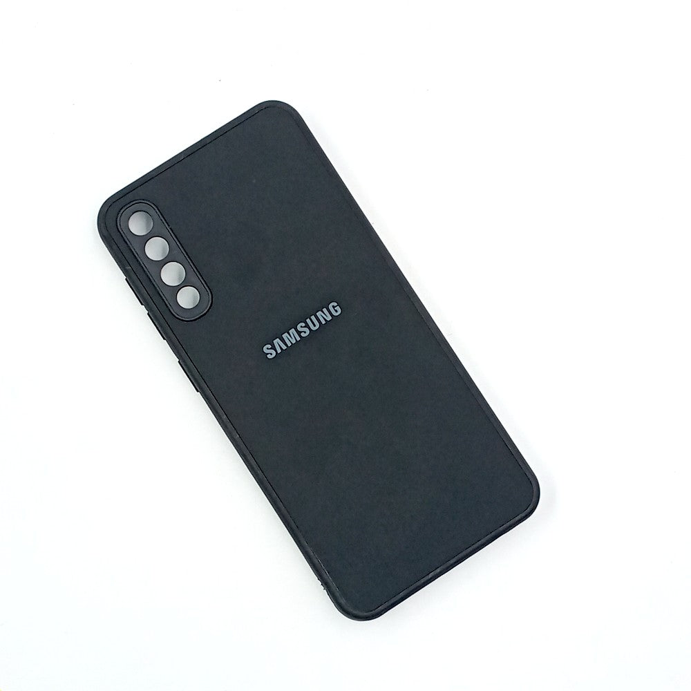 Samsung A50 / A30s / A50s Logo Silicone back cover with velvet inside protection layer