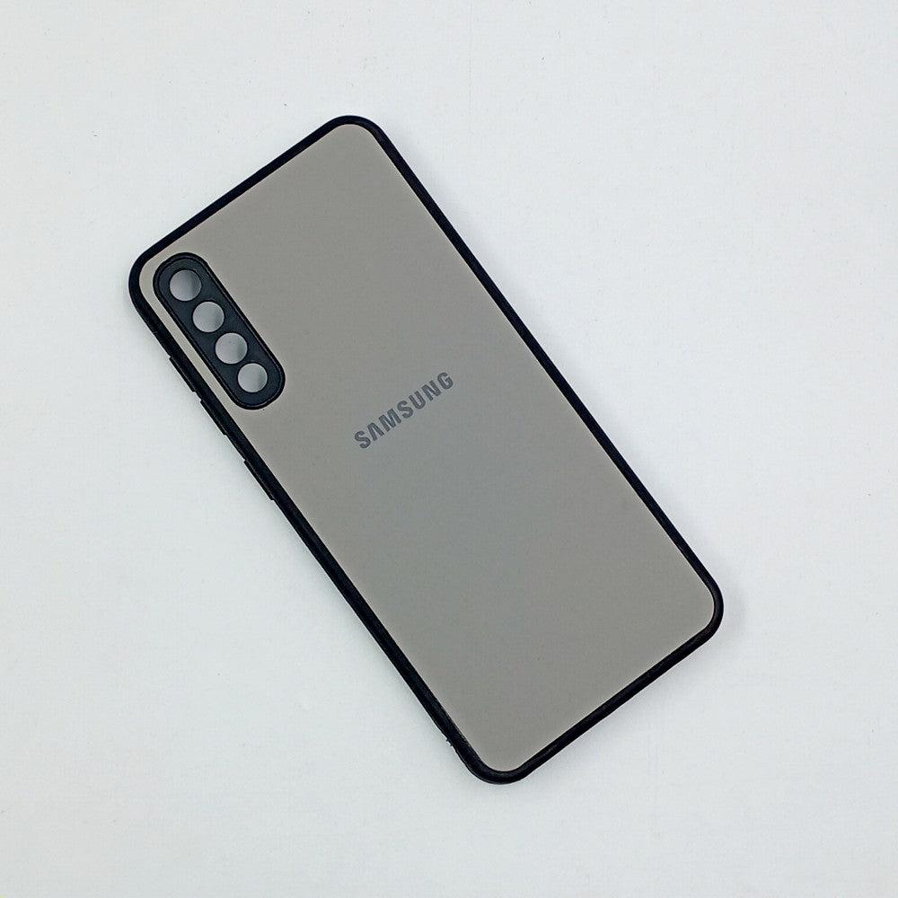 Samsung A50 / A30s / A50s Logo Silicone back cover with velvet inside protection layer