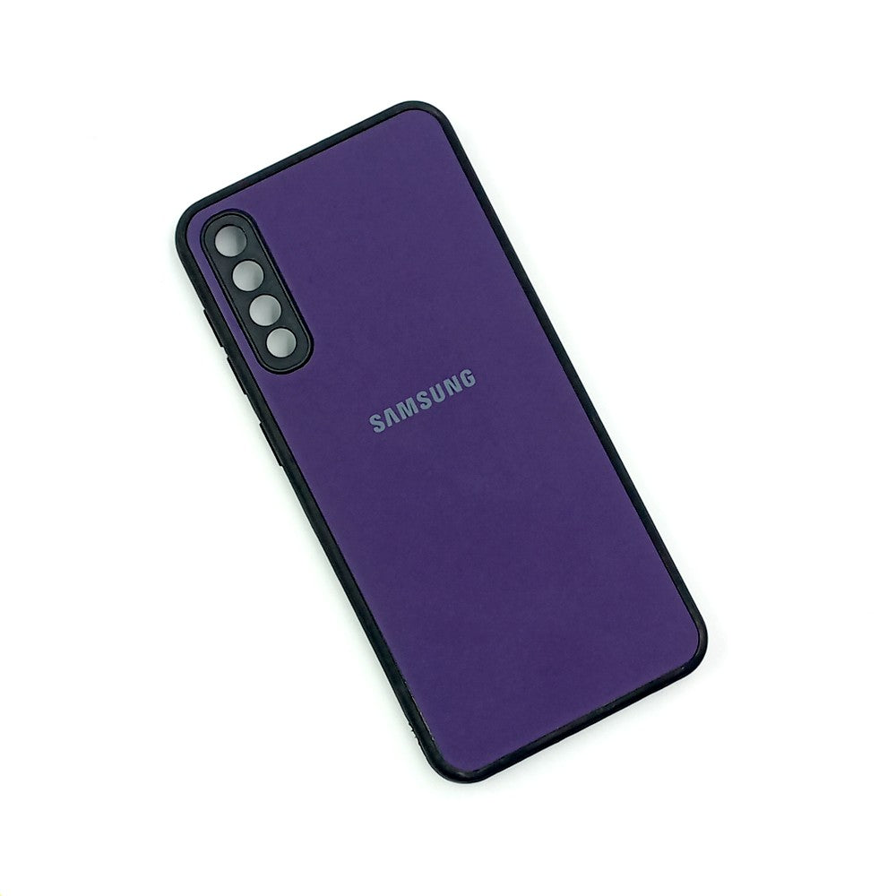 Samsung A50 / A30s / A50s Logo Silicone back cover with velvet inside protection layer