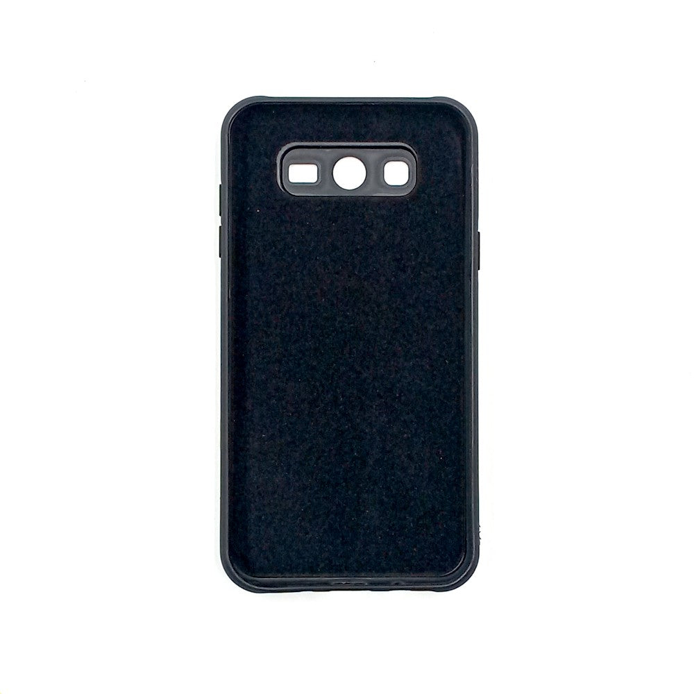 Samsung J7 Logo Silicone back cover with velvet inside protection layer