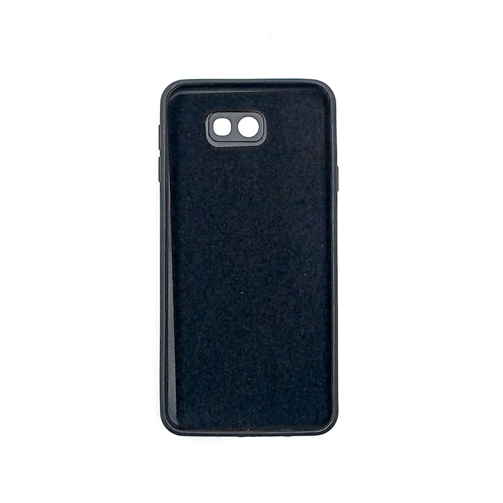 Samsung J7 Prime Logo Silicone back cover with velvet inside protection layer