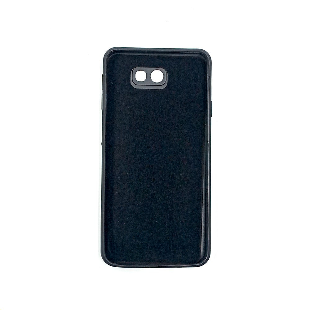 Samsung J7 Prime Logo Silicone back cover with velvet inside protection layer