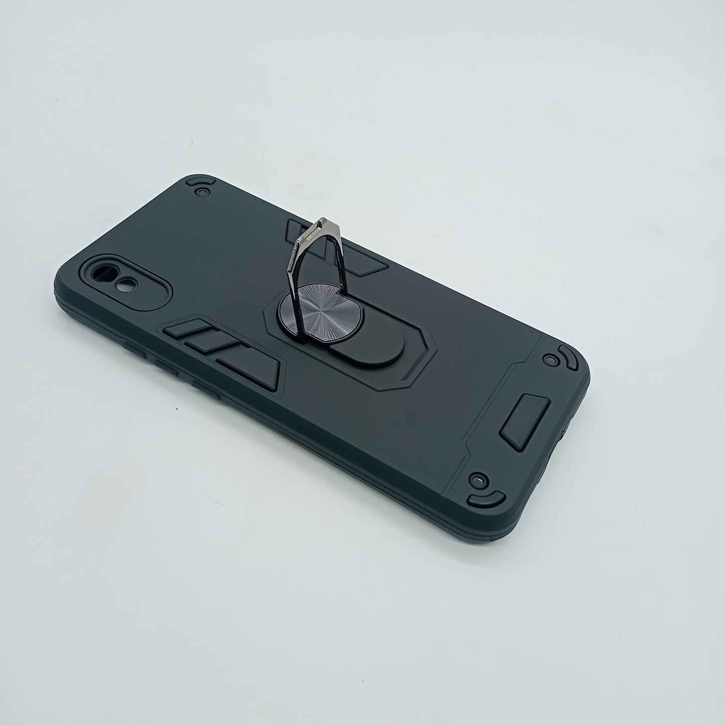 Redmi 9A Hard PC Case with ring holder Shockproof Slim back Cover