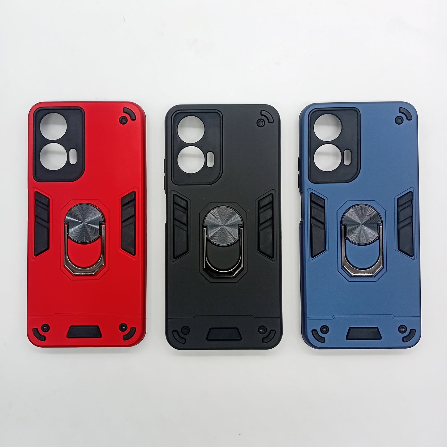 Motorola G35 Hard PC Case with ring holder Shockproof Slim back Cover