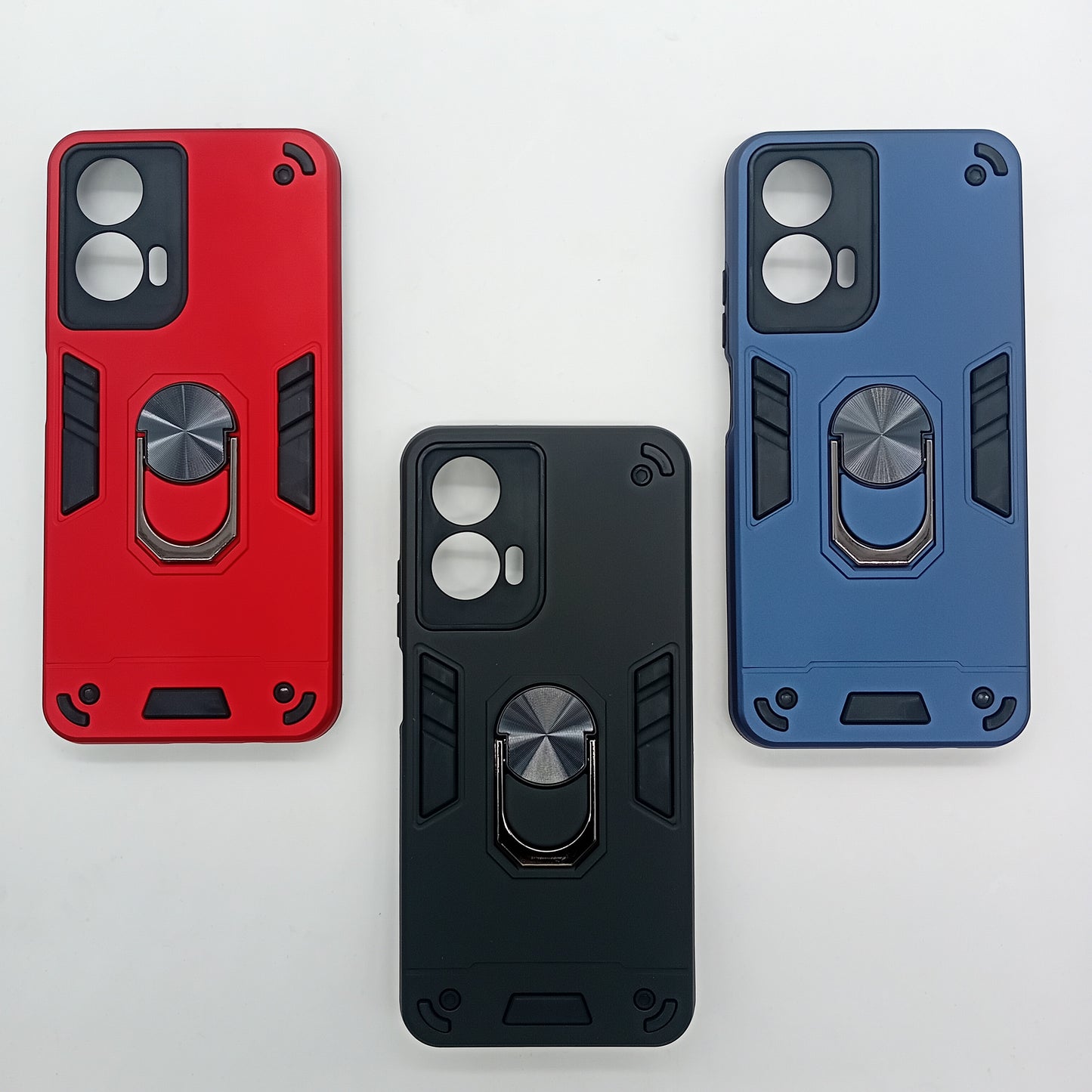 Motorola G35 Hard PC Case with ring holder Shockproof Slim back Cover