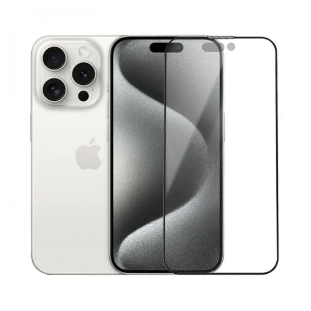 iPhone 16 Pro Tempered Glass Screen Protector 9H HD Ultra Clear Anti-Scratch Bubble-Free Easy Apply Tempered Glass