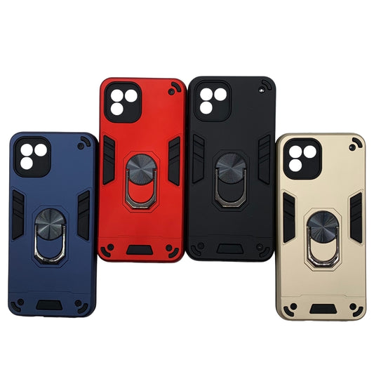 Samsung A03 Hard PC Case with ring holder Shockproof Slim back Cover