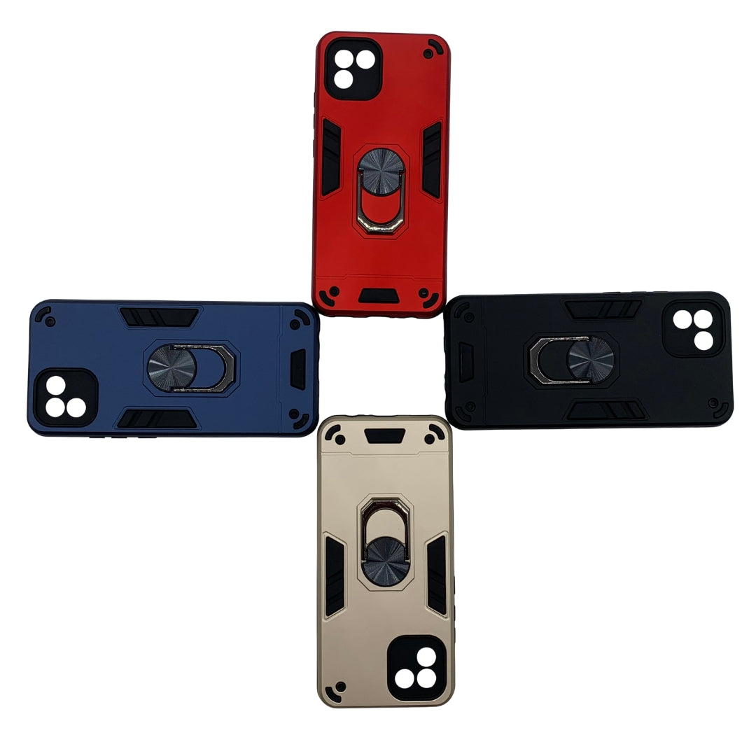 Samsung A03 Hard PC Case with ring holder Shockproof Slim back Cover
