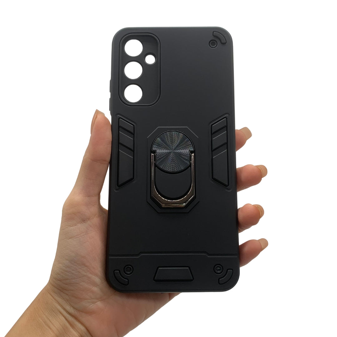 Samsung A05s Hard PC Case with Metal ring holder Shockproof Slim back Cover