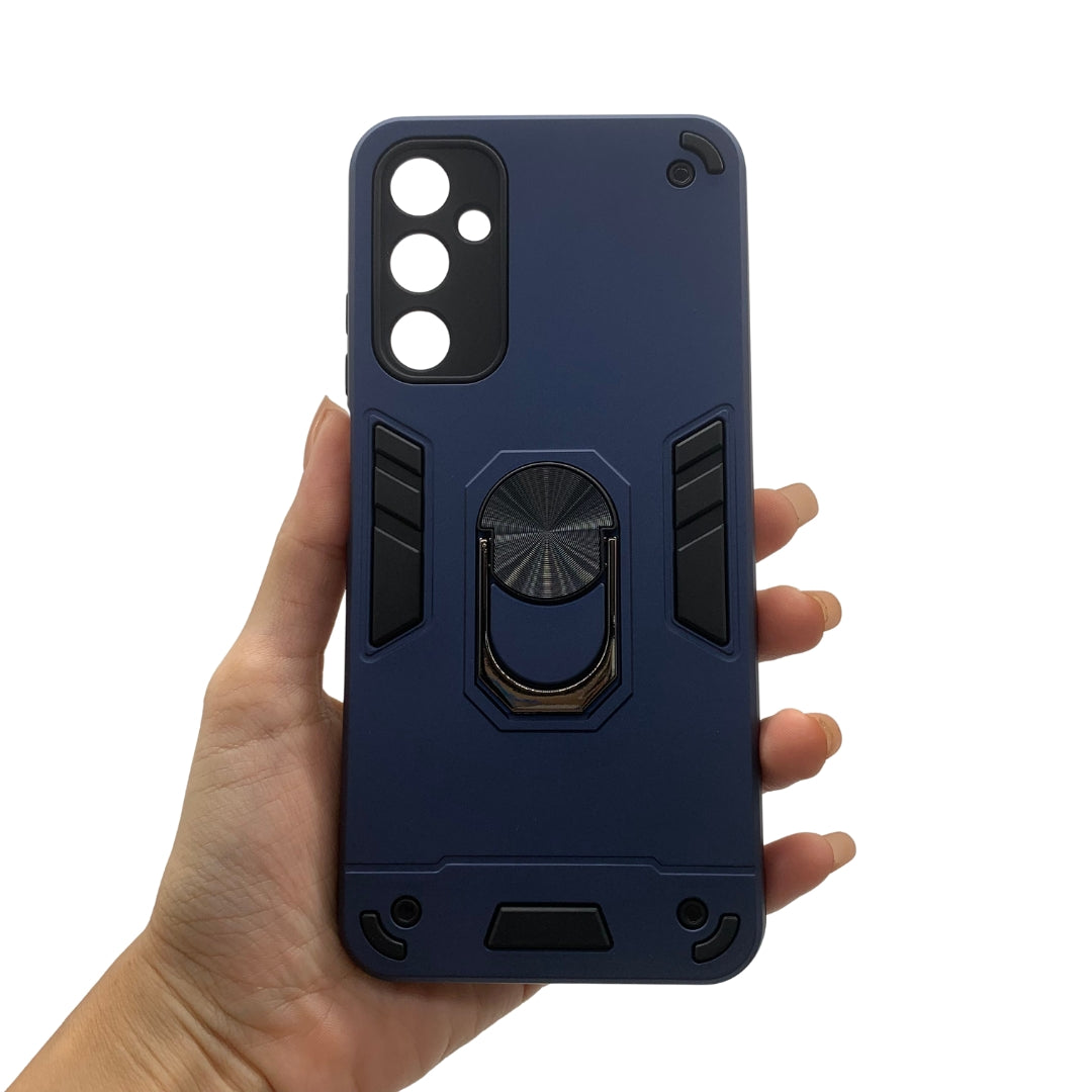 Samsung A05s Hard PC Case with Metal ring holder Shockproof Slim back Cover