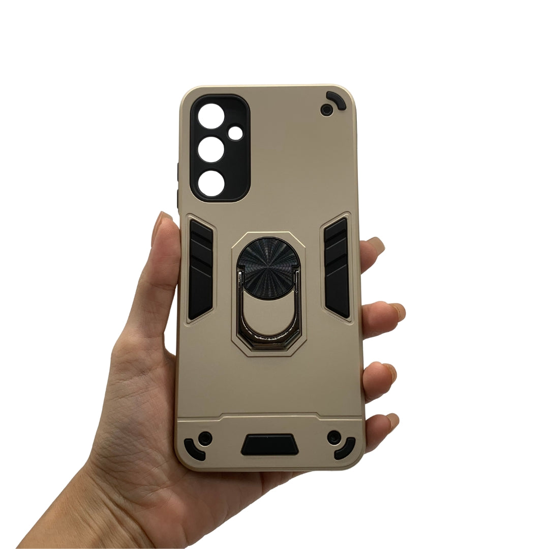 Samsung A05s Hard PC Case with Metal ring holder Shockproof Slim back Cover