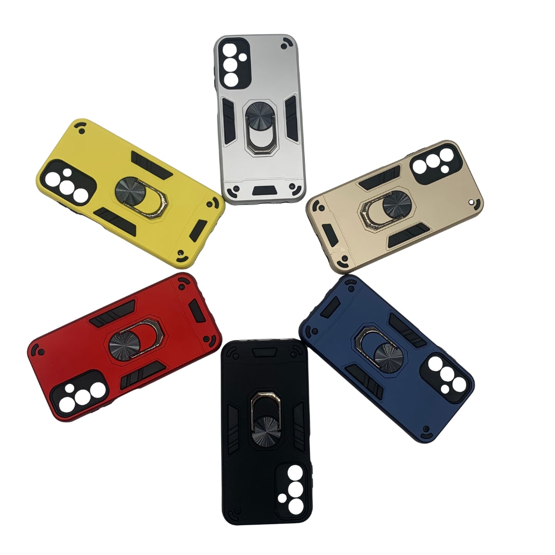 Samsung A15 Hard PC Case with ring holder Shockproof Slim back Cover