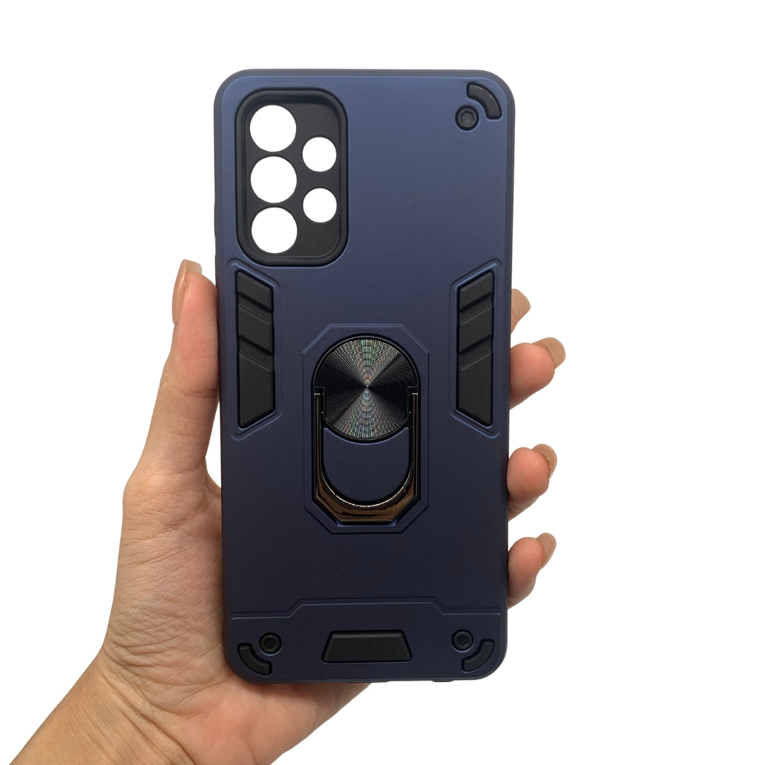 Samsung A32 Hard PC Case with ring holder Shockproof Slim back Cover