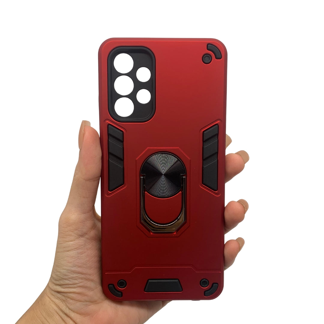 Samsung A32 Hard PC Case with ring holder Shockproof Slim back Cover