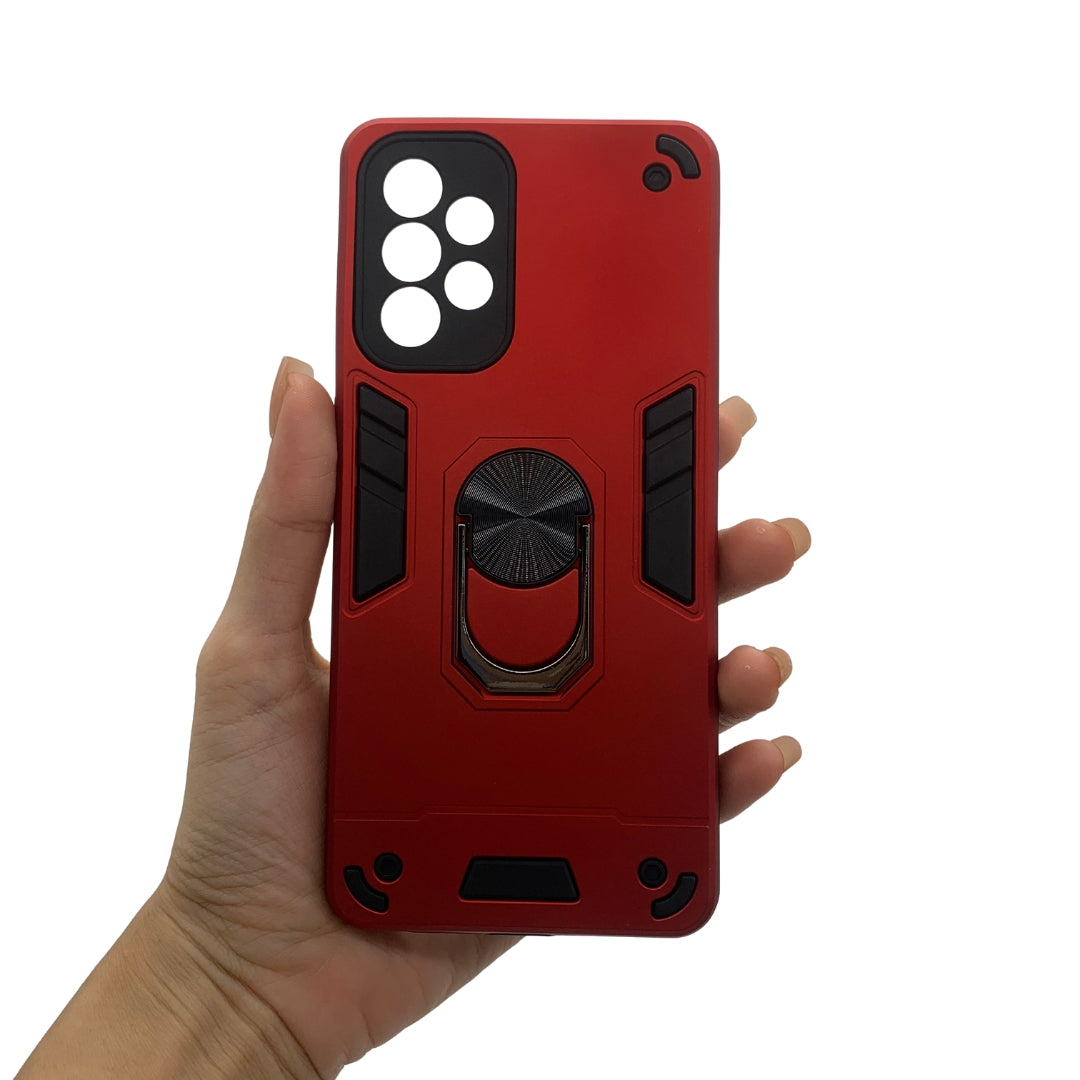 Samsung A73 5G Hard PC Case with ring holder Shockproof Slim back Cover