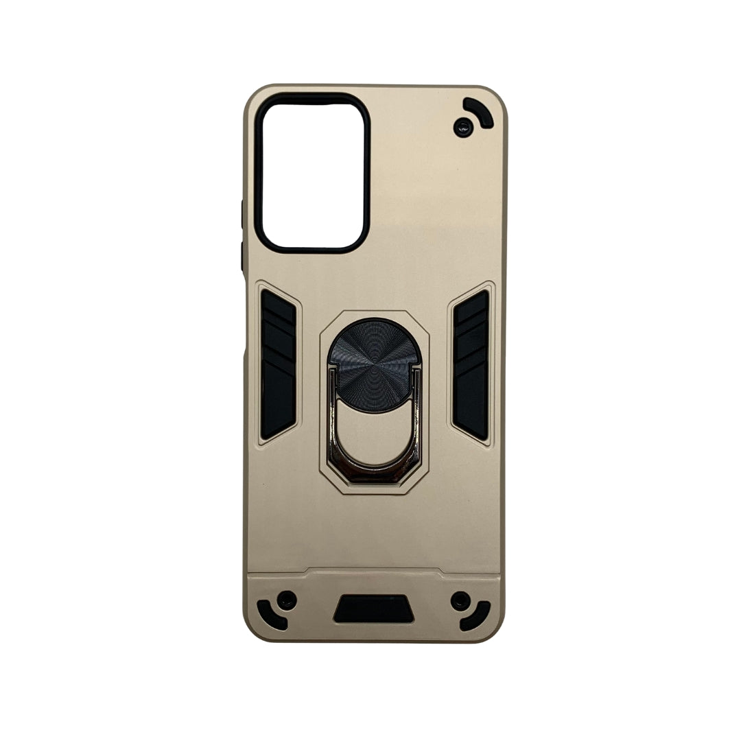 Motorola Moto G04 Hard PC Case with ring holder Shockproof Slim back Cover